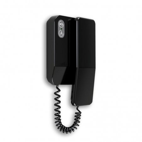 Telefonillo Neos Compatible 4+N negro de Auta (ref. 701821)