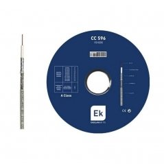 Cable coaxial 5mm CCS 96 hilos PVC CPR Eca 100m de Ekselans (ref. 151005)