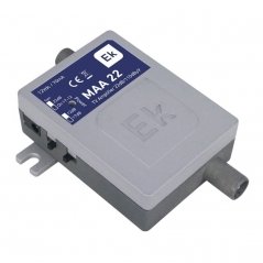 Micro amplificador interior 12-17-22 dB entrada 5-65/88-1000 MHz 1 salida | Ekselans 111009
