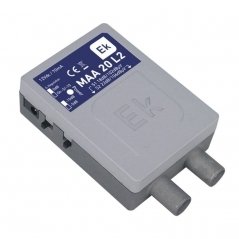 Micro amplificador interior 18-22 dB entrada UHF LTE 2, 2 salidas