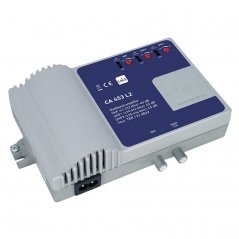 Central banda ancha 40-45 dB 3 entradas: VHF, 2xUHF, 1 salida + TEST