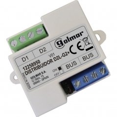 Distribuidor de vídeo 2 salidas G2+, de Golmar (ref. D2L-G2+)