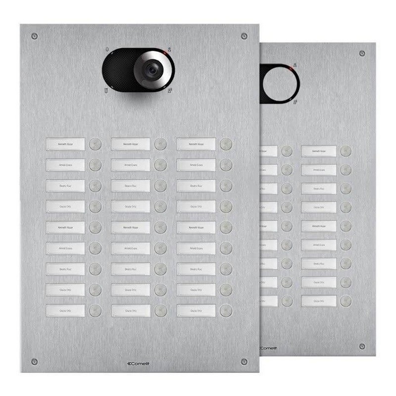 Placa de portero/videoportero Switch 27 pulsadores 3 columnas Simplebus/ViP | Comelit IX0327