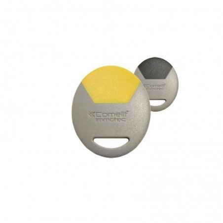Llavero de Proximidad ViP gris-amarillo de Comelit