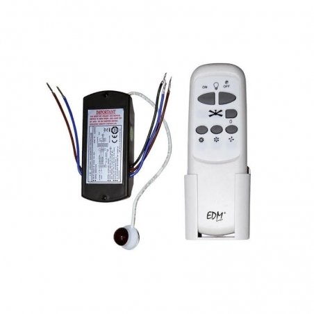 Kit mando a distancia universal para ventilador de techo de EDM