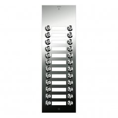 Placa Inox S5 de 24 pulsadores 2 columnas de Auta (ref. 773532)