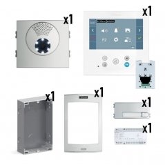 Kit de videoportero Skyline con monitor VEO-XL Wi-Fi DUOX PLUS 1/L | Fermax