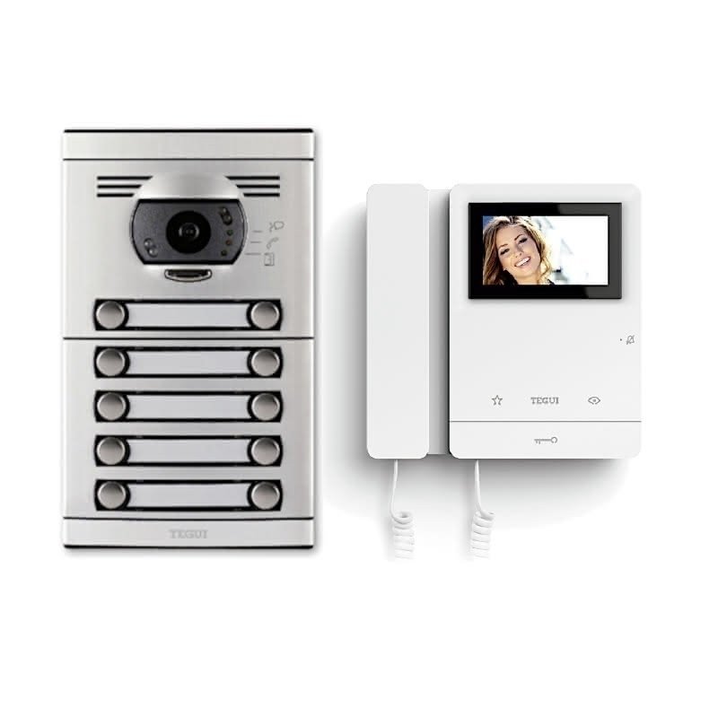 Kit Video Portero A Color 7 Seg Monitor /Cable /Accesorios