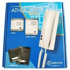 Kit de portero Athena Integra con telefonillo Elite 4+N 1/L de Amplivox 3285/1/E